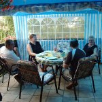 Hannelores Schwester mit Tocher und Schwiegersöhne